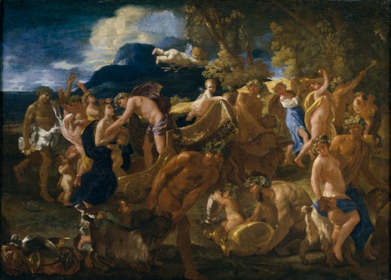 Bacchanale ou Bacchus et Ariane, 1624-25, Nicolas Poussin, Museo del Prado