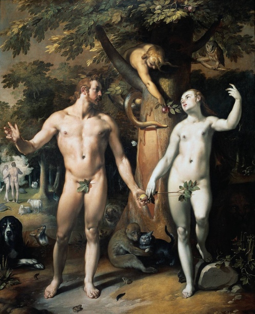 La Chute de l'Homme , 1592, Cornelis van Haarlem, Rijksmuseum