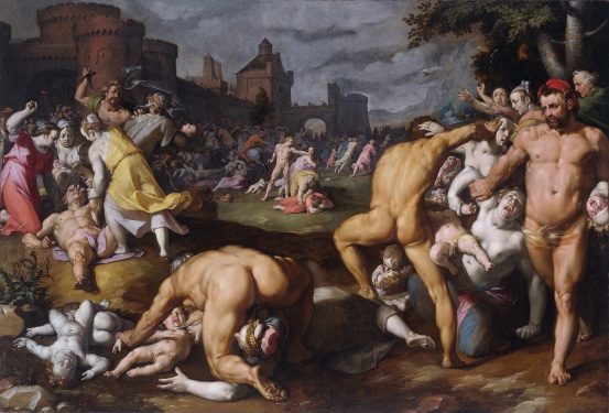 Le Massacre des Innocents, 1590, Cornelis van Haarlem, Rijksmuseum