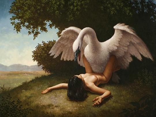 Leda and the swan, 2008, Steven Kenny
