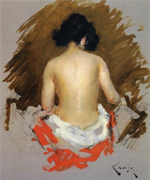 Nude, 1901, William Merritt Chase, National Gallery of Art
