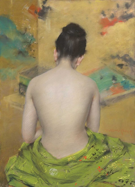 Study of Flesh Color and Gold, 1888, William Merritt Chase, National Gallery of Art