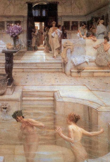 Une coutume favorite, 1909, Lawrence Alma-Tadema, Tate Britain