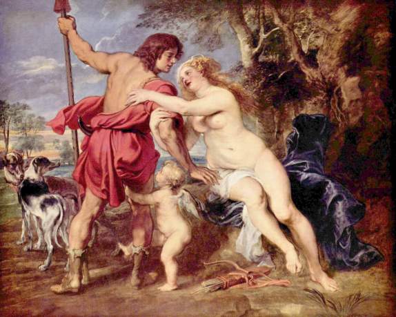 Vénus et Adonis, 1635, Peter Paul Rubens, Metropolitan Museum of Art
