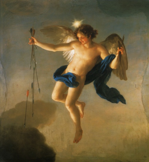 Éosphoros, Personnification de la soirée, 1765, Anton Raphael Mengs, Palacio de la Moncloa