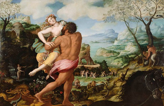 L'Enlèvement de Proserpine, 1570, Alessandro Allori, Getty Center