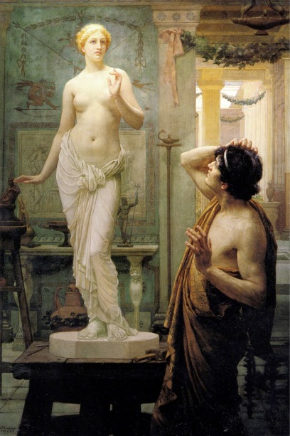 Pygmalion and Galatea, 1886, Ernest Normand, Atkinson Art Gallery