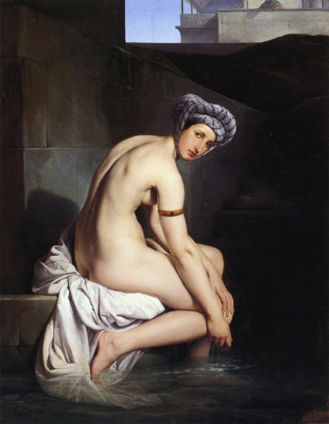 Bethsabée, 1827, Francesco Hayez, Collection privée