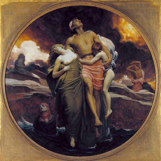Et la mer rendit les morts qui étaient en elle, 1892, Frederic Leighton, Tate Britain