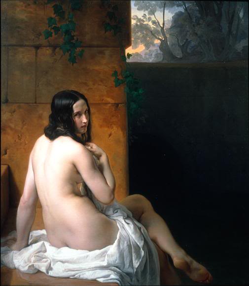 Suzanne au bain, 1850, Francesco Hayez, National Gallery