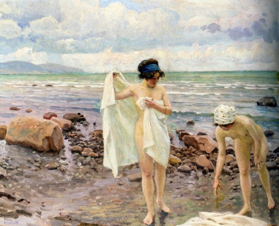 The Bathers, 1916, by Paul Gustave Fischer