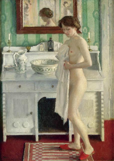 The morning toilet, Paul Gustave Fischer