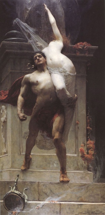 Ajax et Cassandre, 1886, Solomon Joseph Solomon, Art Gallery of Ballarat