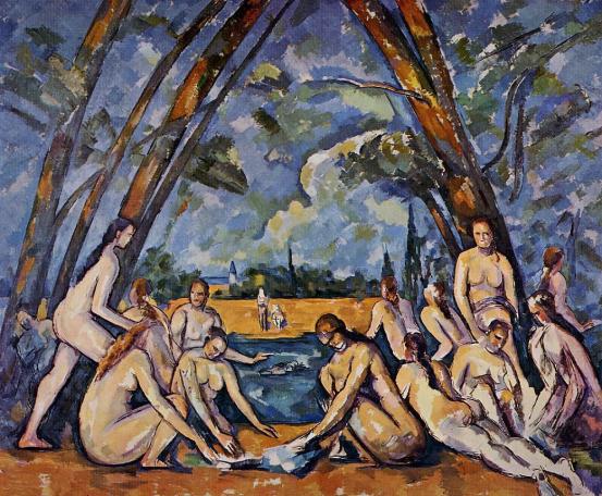 Baigneuses, 1906, Paul Cezanne, Museum of Art de Philadelphie