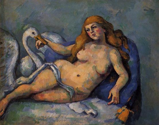 Léda au cygne, 1880, Paul Cézanne, Barnes Foundation
