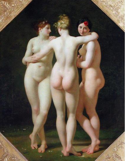 Les Trois Grâces, 1799, Jean-Baptiste Regnault, Musée du Louvre