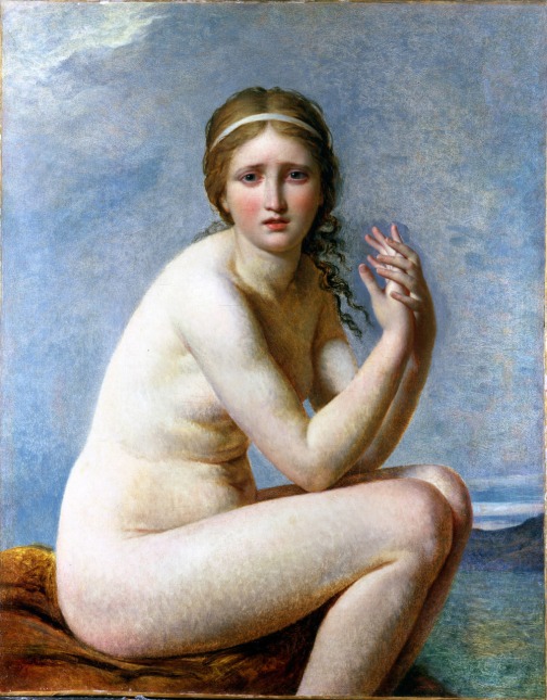 Psyché Abandonnée, 1795, Jacques-Louis David, Collection privée