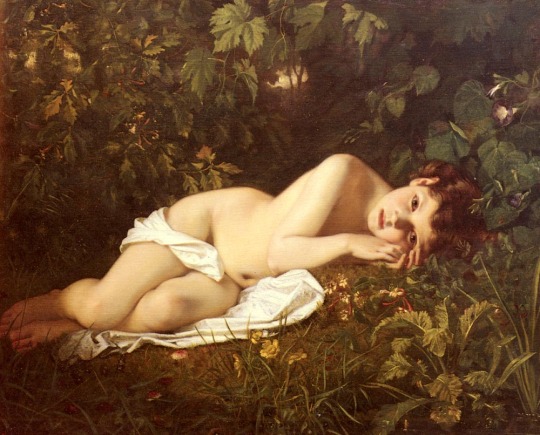 Rêve d'après-midi, 1859, Hugues Merle