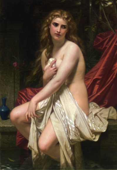 Suzanne au bain, 1874, Hugues Merle