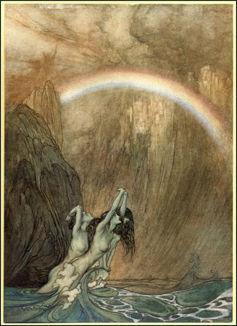 The Ring of the Niblung by Richard Wagner, Arthur Rackham