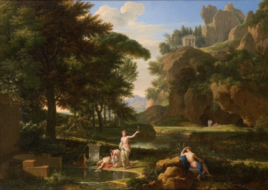 La mort de Narcisse, 1814, François-Xavier Fabre, National Gallery of Australia