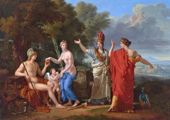 Le Jugement de Paris, 1808, François-Xavier Fabre, Virginia Museum of Art