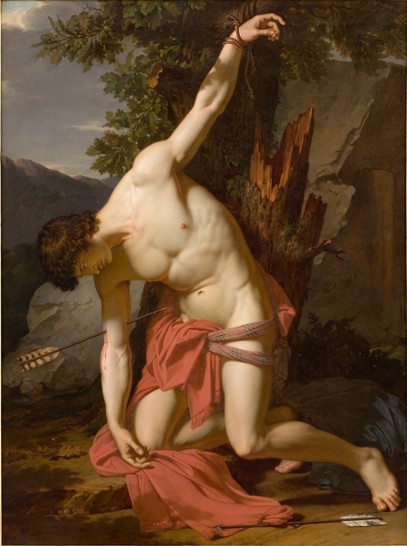 Saint Sebastien expirant, 1789, François-Xavier Fabre, National Gallery of Australia