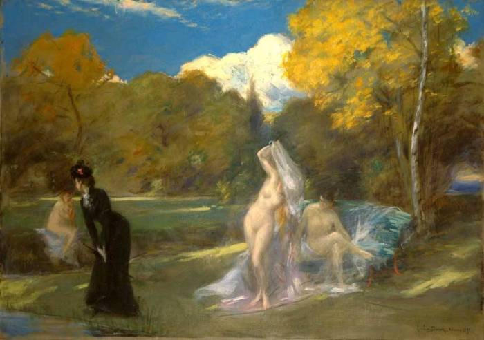 Les Baigneuses de Fontainebleau, 1899, Carolus-Duran