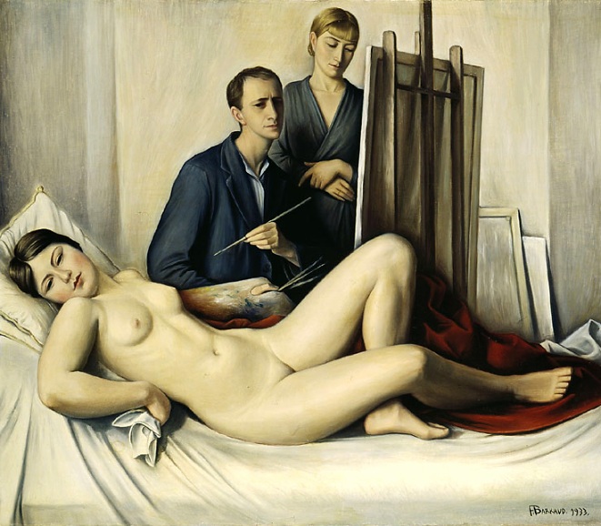 La séance de peinture, 1933, François-Emile Barraud