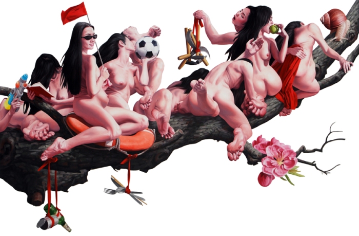 Spring (Goya's Disparate ridiculo), 2009, Nguyen Xuan Huy