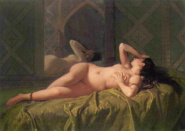 Odalisque, 1862, Marià Fortuny, Collection privée